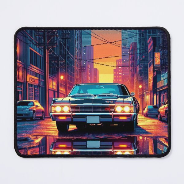 Item preview, Retro Pixel Car designed and sold by MixtaGraphics.