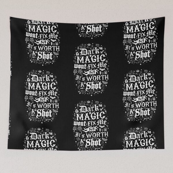 Item preview, Dark Magic Won't Fix Me - Gothic Occult Office Humor designed and sold by Nemons.