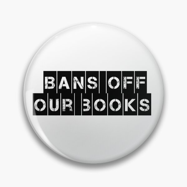 Item preview, Bans Off Our Books designed and sold by BookBiffle.
