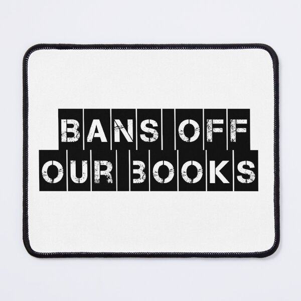 Item preview, Bans Off Our Books designed and sold by BookBiffle.