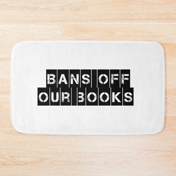 Item preview, Bans Off Our Books designed and sold by BookBiffle.