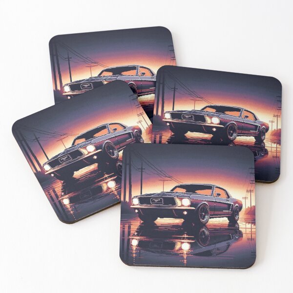 Item preview, Retro Pixel Car designed and sold by MixtaGraphics.