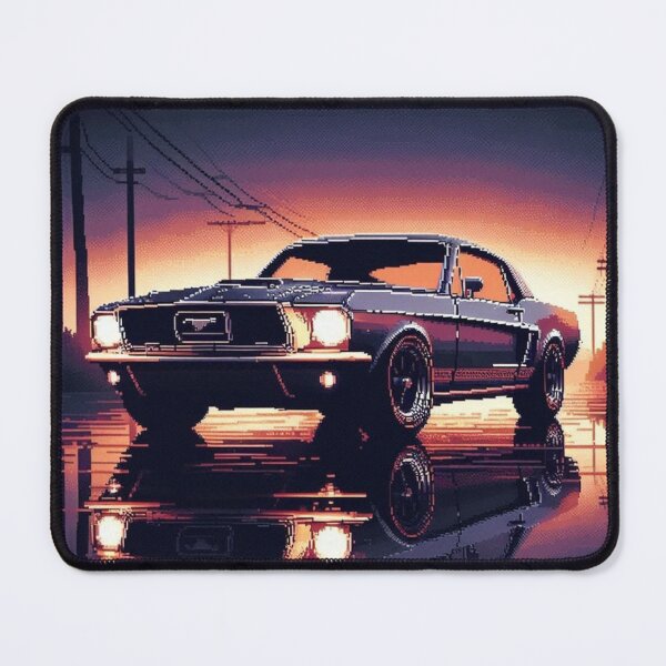 Item preview, Retro Pixel Car designed and sold by MixtaGraphics.