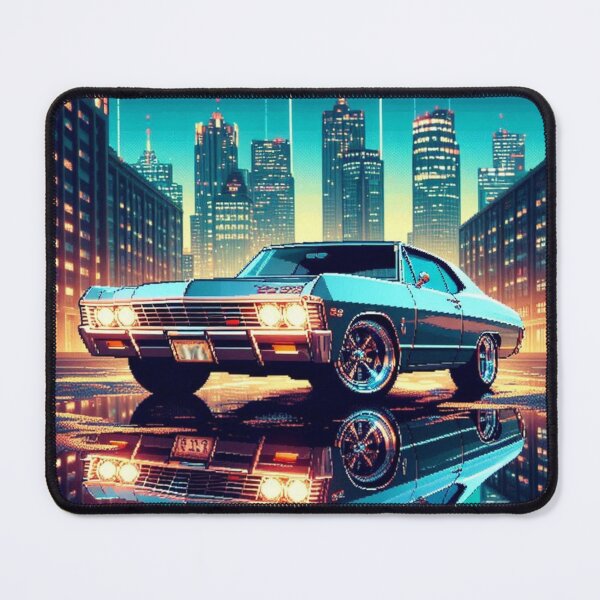 Item preview, Retro Pixel Car designed and sold by MixtaGraphics.