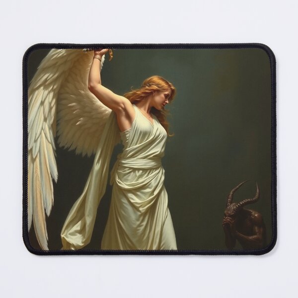Item preview,  Avenging Angel from Heaven painting classical artwork designed and sold by Vintage Designs +.