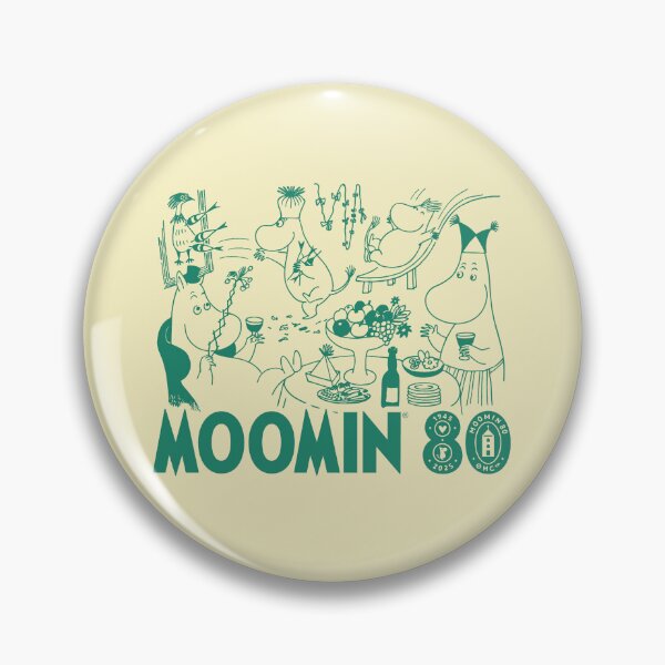 Item preview, Moomin 80th Anniversary Moomintroll Party designed and sold by MoominStore.