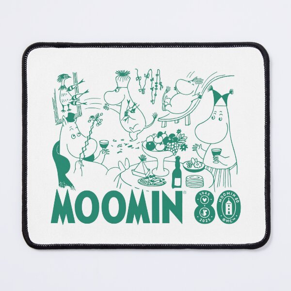 Item preview, Moomin 80th Anniversary Moomintroll Party designed and sold by MoominStore.