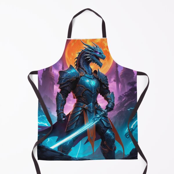 Item preview, Neon Dragon: Rise of the Steel Warriors designed and sold by Rockuanna.
