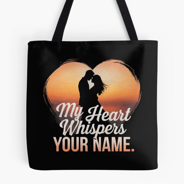 Item preview, "My Heart Whispers Your Name" designed and sold by Instapick.