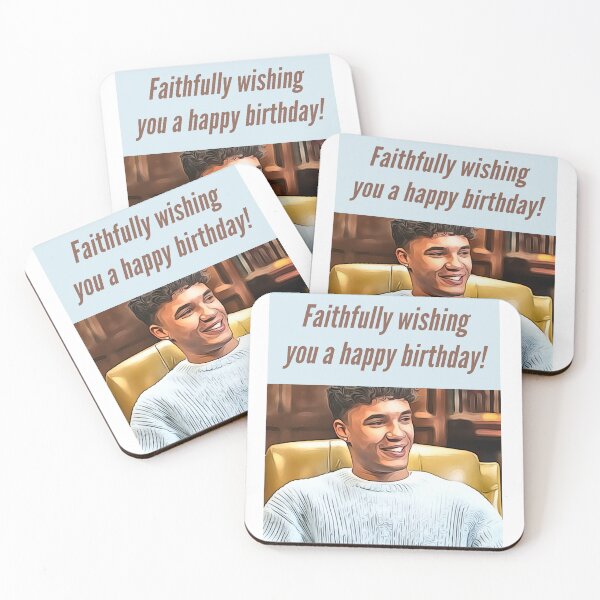 Item preview, Freddie from The Traitors Faithfully wishing you a happy birthday! designed and sold by JustforLaughs1.