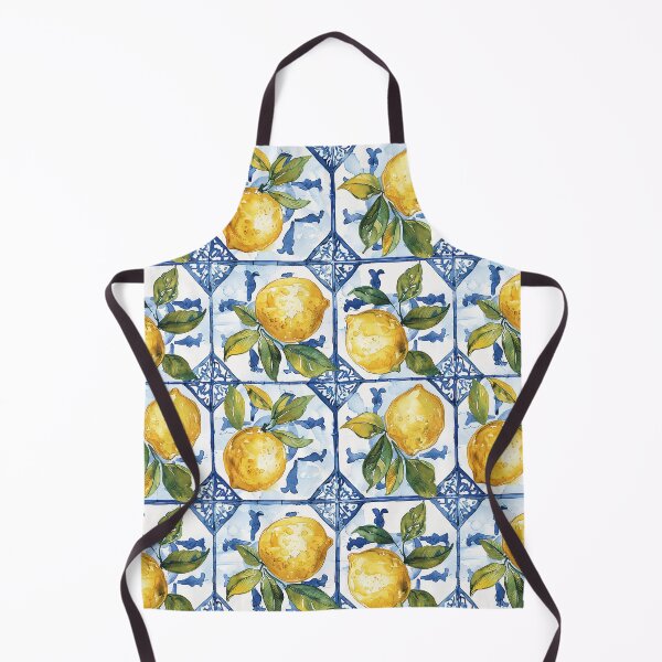 Item preview, Lemon Fresco Seamless Tiled Pattern designed and sold by SpiritedArtwork.