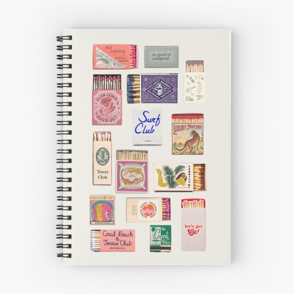 Item preview, Vintage Matchbook Collage – Retro Aesthetic & Classic Designs designed and sold by Ellie Stuart.