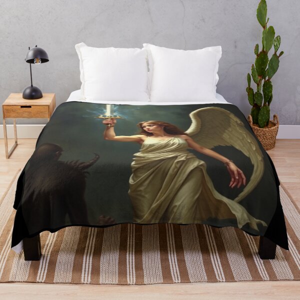 Item preview,  Avenging Angel from Heaven painting classical artwork designed and sold by Vintage Designs +.