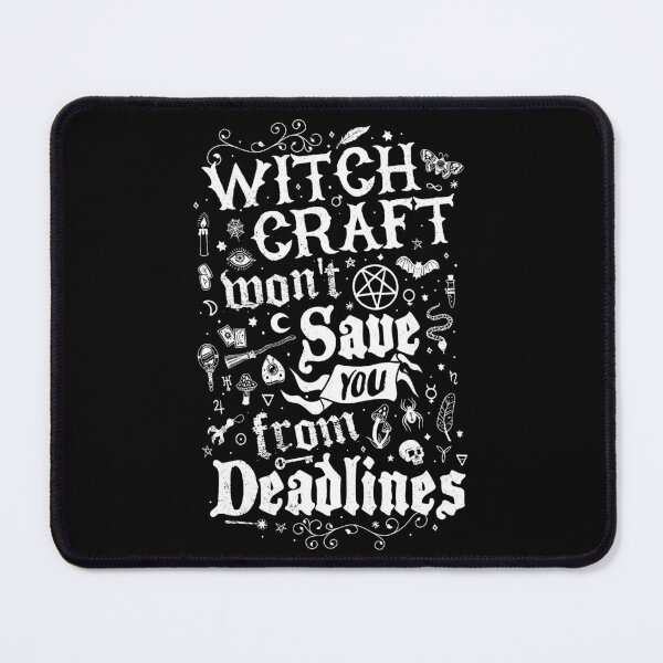 Item preview, Witch Craft Deadlines - Vintage Distressed - Occult Office Humor designed and sold by Nemons.