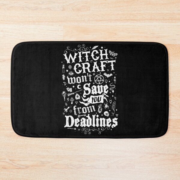 Item preview, Witch Craft Deadlines - Vintage Distressed - Occult Office Humor designed and sold by Nemons.