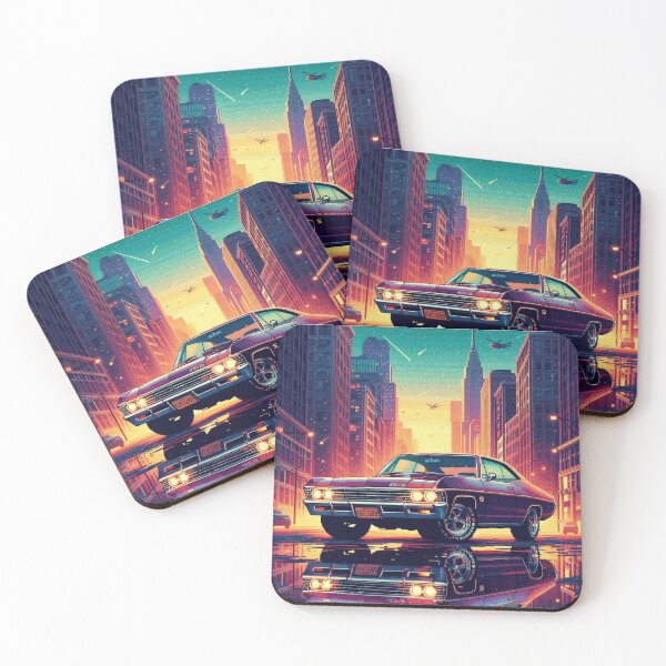 Item preview, Retro Pixel Car designed and sold by MixtaGraphics.