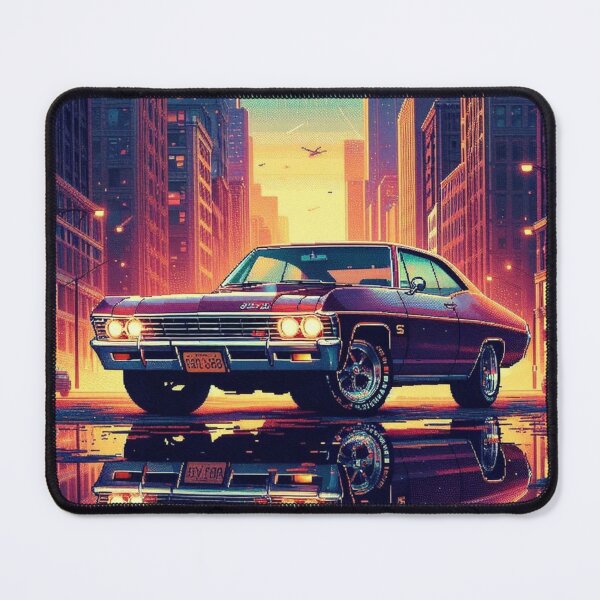 Item preview, Retro Pixel Car designed and sold by MixtaGraphics.