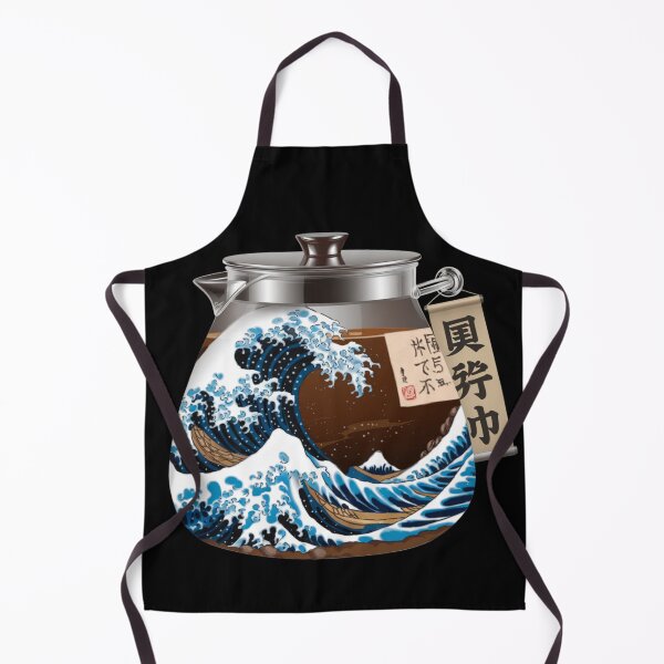 Item preview, The Great Wave Of Coffee Funny Coffee Japanese designed and sold by Kuki-shop.