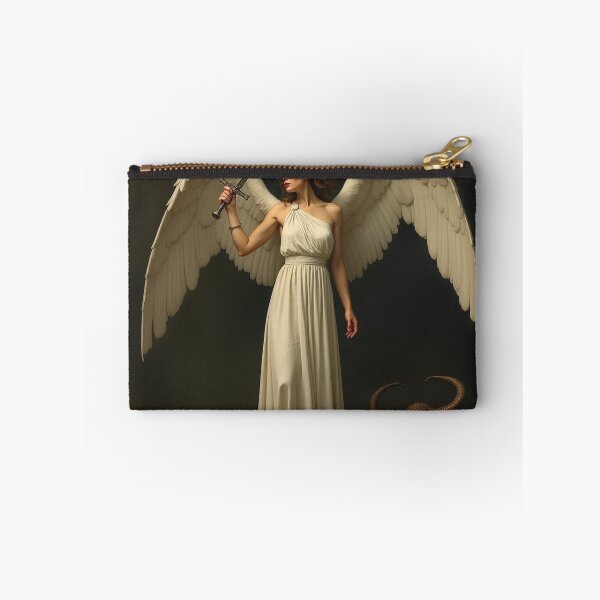Item preview, Avenging Angel from Heaven painting classical artwork designed and sold by Vintage Designs +.