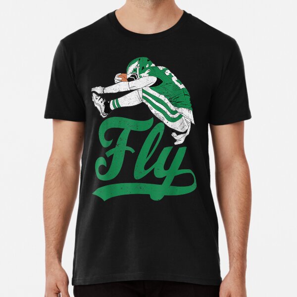 Item preview, Fly Saquon Fly Eagles-Barkley The Reverse Hurdle 2024 designed and sold by Muto0.