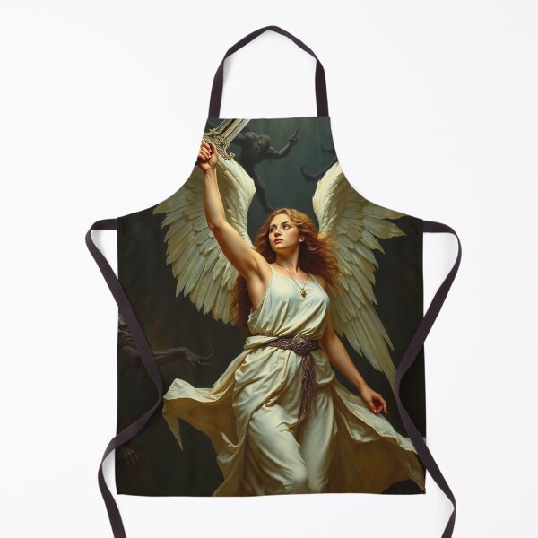 Item preview, Avenging Angel from Heaven painting classical artwork designed and sold by Vintage Designs +.
