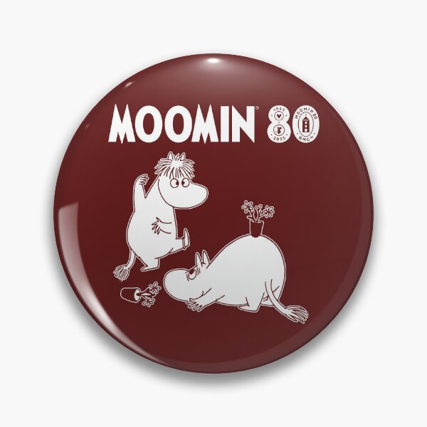 Item preview, Moomin 80th Anniversary Snorkmaiden & Moomintroll Playing designed and sold by MoominStore.