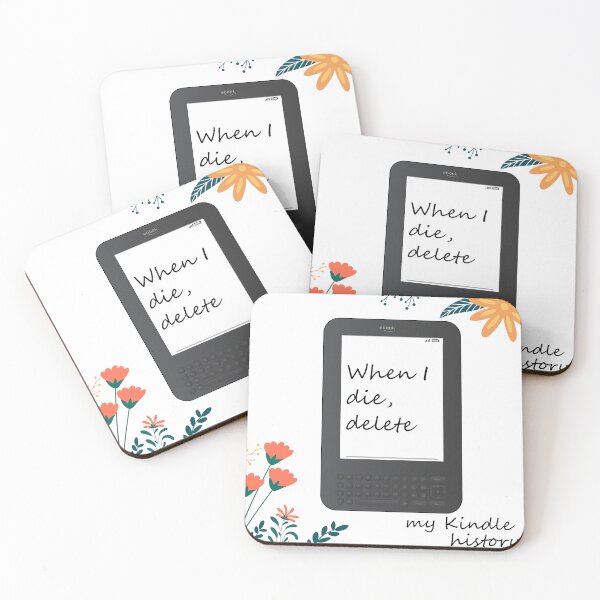 Item preview, When I Die, Delete My Kindle History designed and sold by BookBiffle.