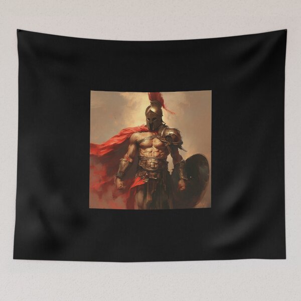 Item preview, Ancient greek warrior spartan designed and sold by SMARTKIT  DESIGNAGENCY.