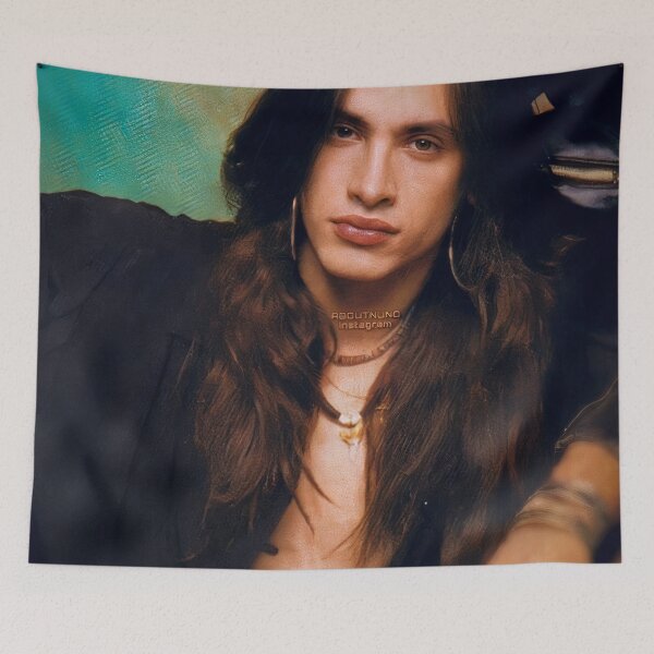 Item preview, nuno bettencourt with long hair designed and sold by mondy4.