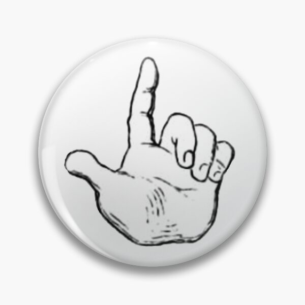 Item preview, Left Hand L, ASL Alphabet designed and sold by HawthorneFlame.