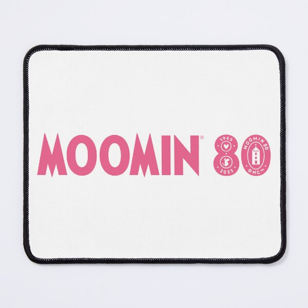 Artikelvorschau, Mumins 80. Jahrestag Rosa Text entworfen und verkauft von MoominStore.