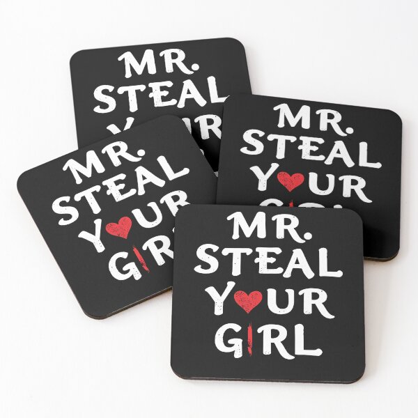 Item preview, Funny Mr Steal Your Girl Heart Valentines Day V-Day Heart Kiss Lip designed and sold by 07Art.