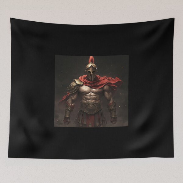 Item preview, Ancient greek warrior spartan designed and sold by SMARTKIT  DESIGNAGENCY.