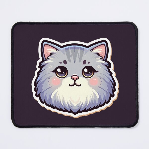 Item preview, British Longhair Cat Head  designed and sold by ArtistEmbrace.