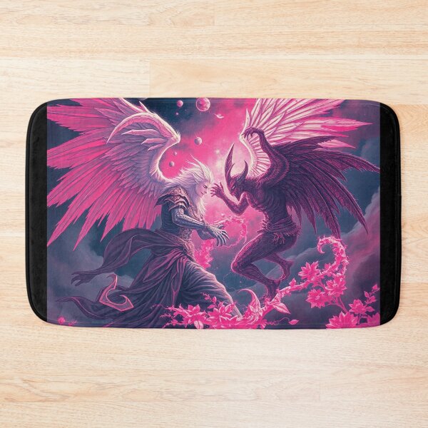 Item preview,  Angel Vs Demon Avenging protector classical inspirational artwork designed and sold by Vintage Designs +.