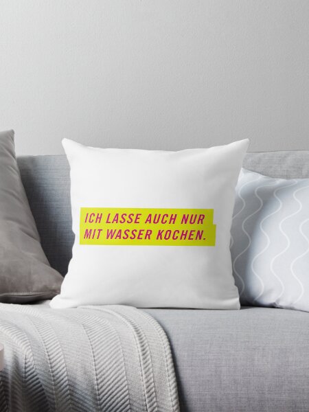 Artikel-Vorschau von Ich lasse auch nur mit Wasser kochen - FDP Meme Spruch, designt und verkauft von LoFizzy.