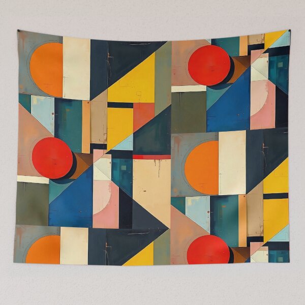 Item preview, Cubism colorful designed and sold by blankshirt.