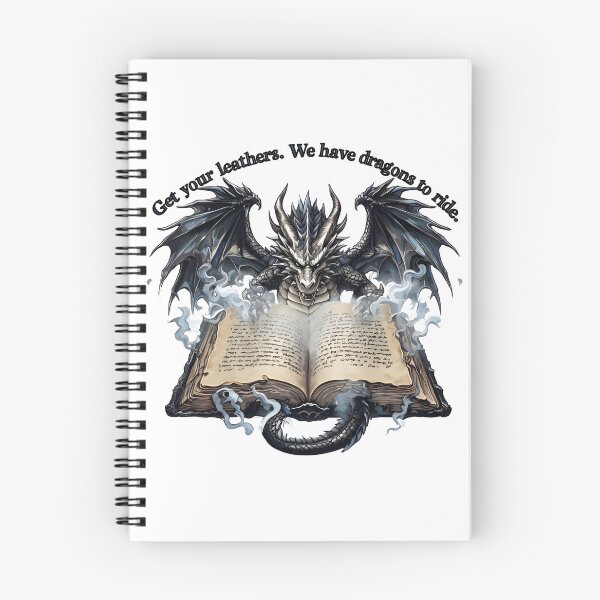 Item preview, Onyx Storm - Get your leathers. We have dragons to ride. designed and sold by StudioArtMingle.
