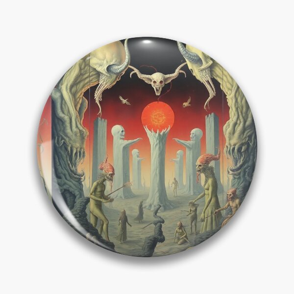 Item preview, The Descent into Hell a Hellscape classical painting  designed and sold by Vintage Designs +.