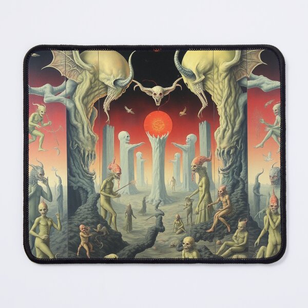 Item preview, The Descent into Hell a Hellscape classical painting  designed and sold by Vintage Designs +.