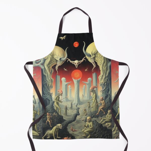 Item preview, The Descent into Hell a Hellscape classical painting  designed and sold by Vintage Designs +.