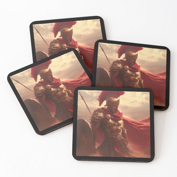 Item preview, Ancient greek warrior spartan designed and sold by SMARTKIT  DESIGNAGENCY.