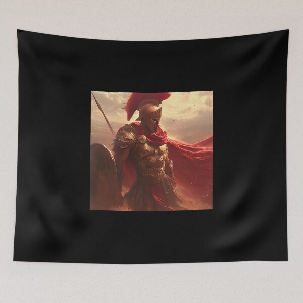 Item preview, Ancient greek warrior spartan designed and sold by SMARTKIT  DESIGNAGENCY.