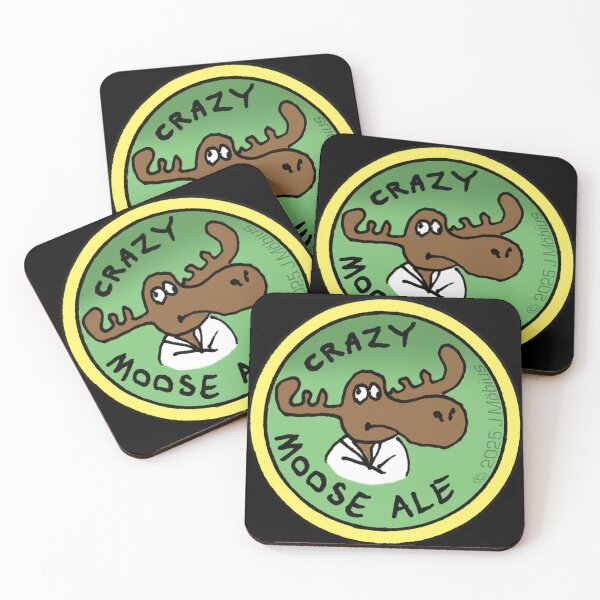 Item preview, Crazy moose ale designed and sold by J-Mobius.