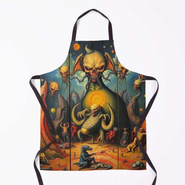 Item preview,  The Descent into Hell a Hellscape classical painting  designed and sold by Vintage Designs +.
