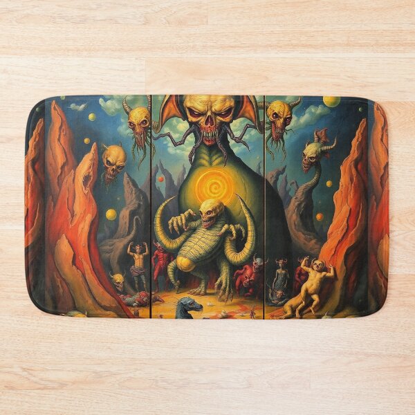 Item preview,  The Descent into Hell a Hellscape classical painting  designed and sold by Vintage Designs +.