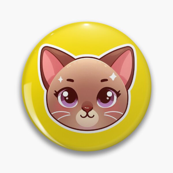 Item preview, Burmese Cat Head  designed and sold by ArtistEmbrace.