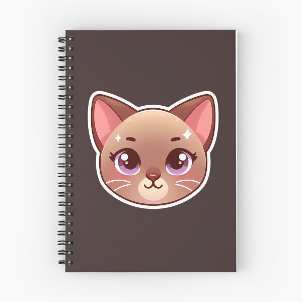Item preview, Burmese Cat Head  designed and sold by ArtistEmbrace.