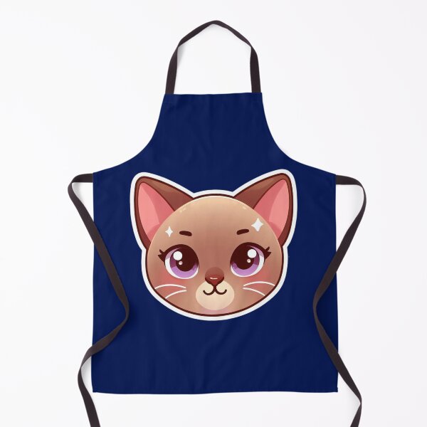 Item preview, Burmese Cat Head designed and sold by ArtistEmbrace.