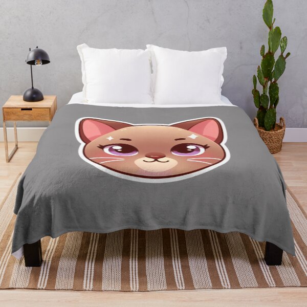 Item preview, Burmese Cat Head  designed and sold by ArtistEmbrace.